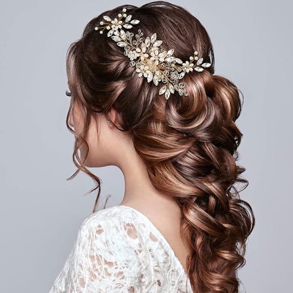 5 pieces wedding hair accessories main image 4